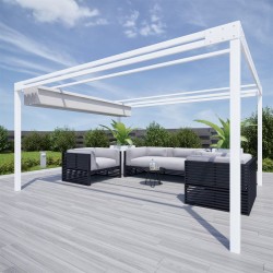 Bianca Pergola Retrattile